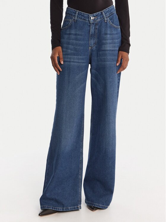 Rinascimento Дънки CFC0125151003 Wide Leg