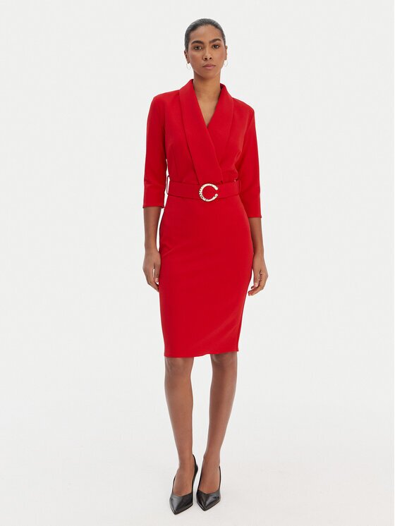 Rinascimento Коктейлна рокля CFC0126777003 Slim Fit