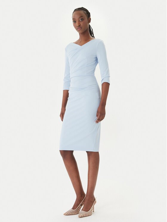 Rinascimento Коктейлна рокля CFC0127699003 Slim Fit
