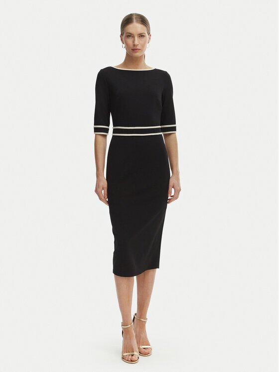 Rinascimento Коктейлна рокля CFC0127991003 Slim Fit