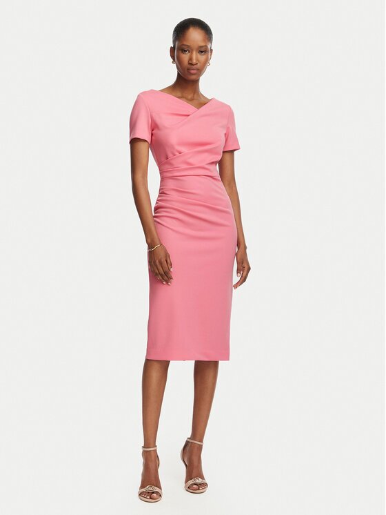 Rinascimento Коктейлна рокля CFC0129420003 Slim Fit
