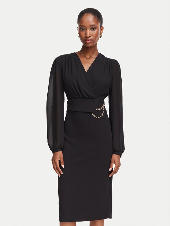 Rinascimento Коктейлна рокля CFC0130446003 Slim Fit