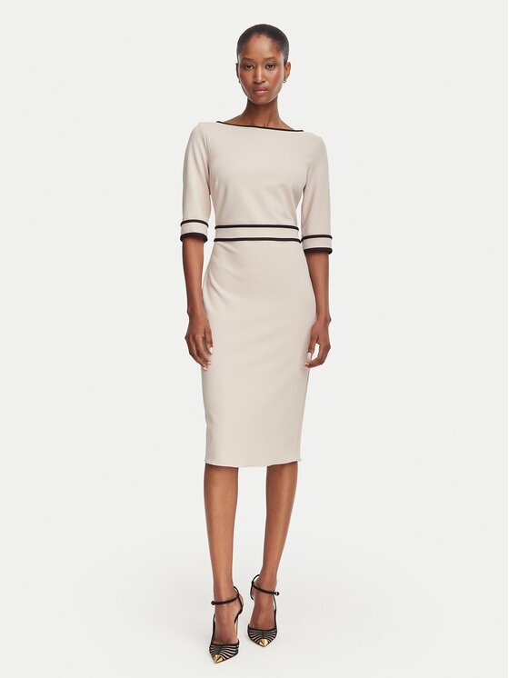 Rinascimento Коктейлна рокля CFC0131086003 Slim Fit