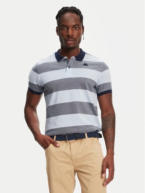Robe Di Kappa Тениска с яка и копчета Ming 64126KW Slim Fit