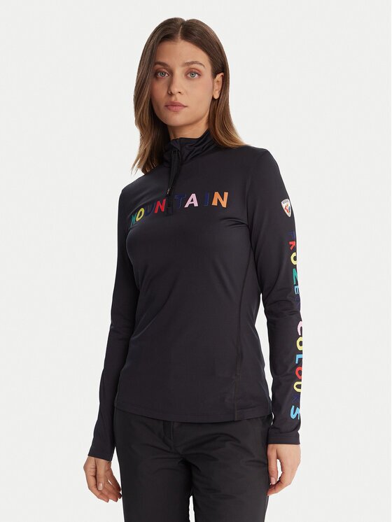 Rossignol Суитшърт от техническо трико RLOWL11 Slim Fit