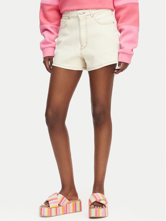 ROXY Дънкови шорти Chlo Natural ERJDS03323 Regular Fit