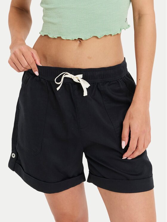 ROXY Шорти от плат Sweetest Day ERJNS03588 Екрю Regular Fit