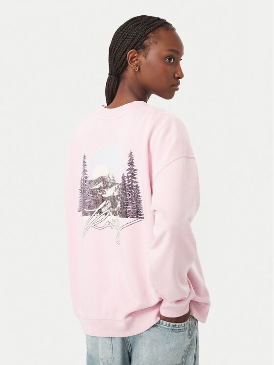 ROXY Суитшърт Lineup ERJFT05113 Oversize
