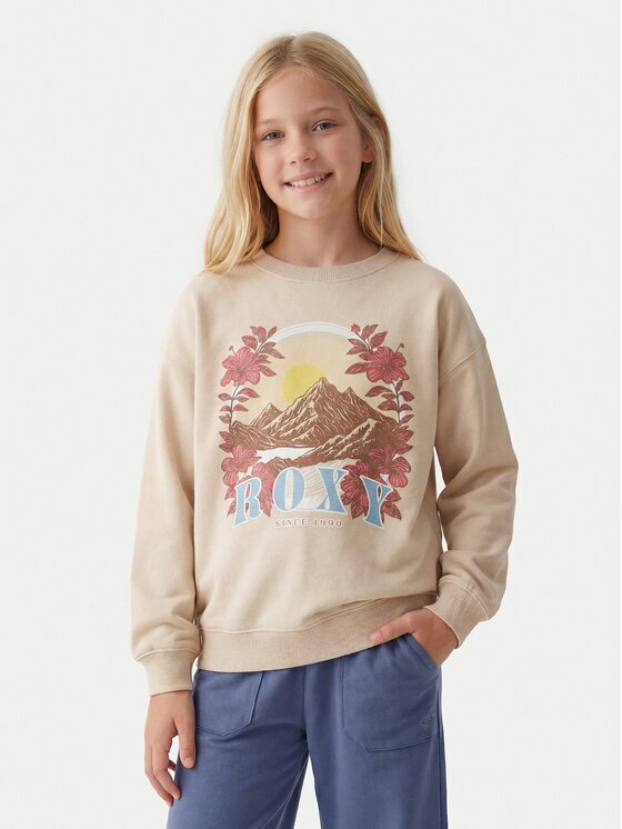 ROXY Суитшърт Morning Hike Brushed ERGFT04027 Regular Fit