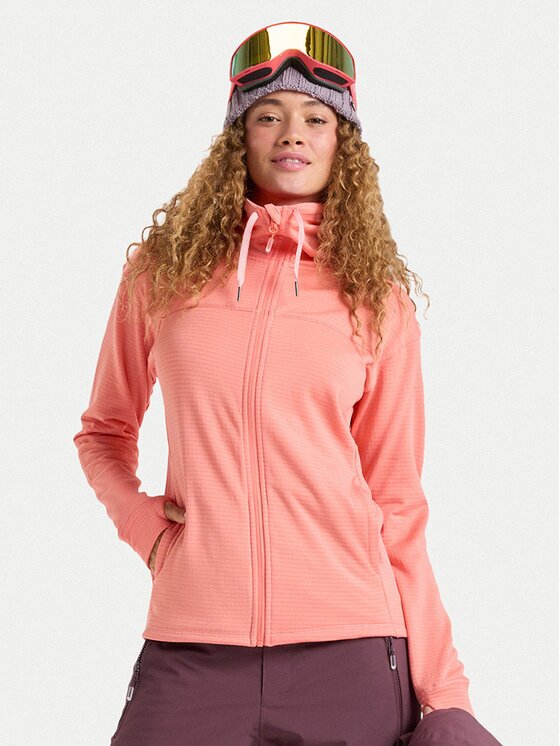 ROXY Суитшърт от техническо трико Vertere Full Zip ERJFT04974 Regular Fit