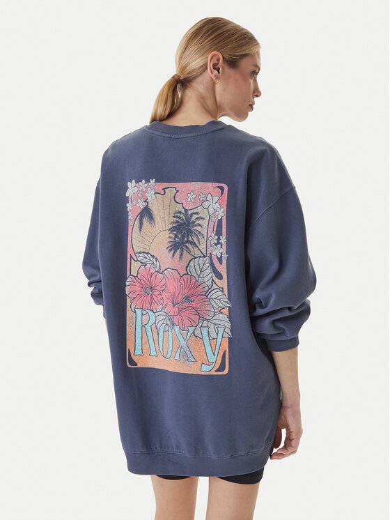 ROXY Суитшърт Saturday Night Vibes ERJFD03002 Relaxed Fit