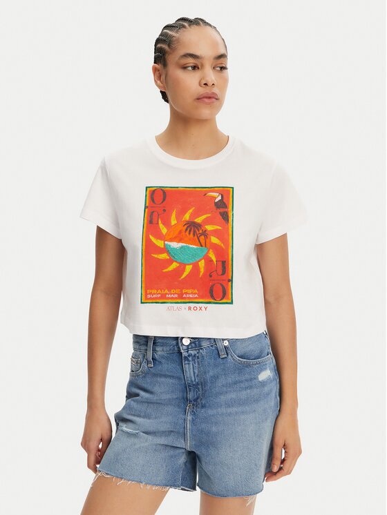 ROXY Тишърт ERJZT05921 Relaxed Fit