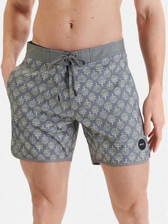RVCA Плувни шорти Freeport M1072RFT Regular Fit