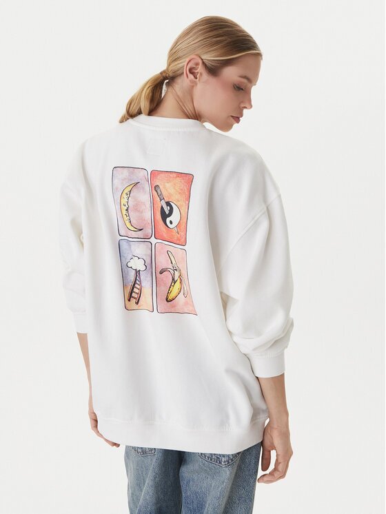 RVCA Суитшърт Spanky Loteria 23B463501 Oversize