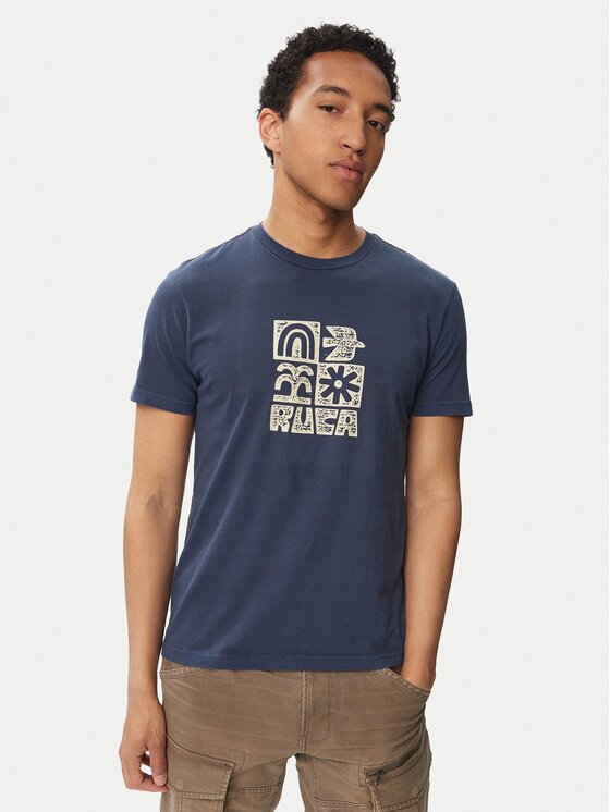 RVCA Тишърт Mosaic 23A351543 Regular Fit
