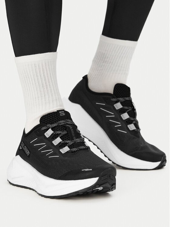 Salomon Маратонки за бягане Aero Blaze 3 Grvl L47914900 Черен