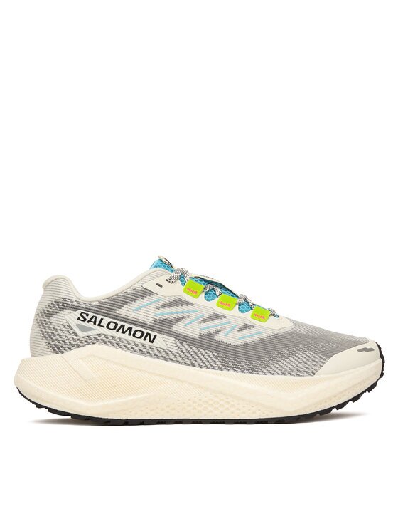 Salomon Маратонки за бягане Aero Blaze 3 Grvl L49106200 Сив