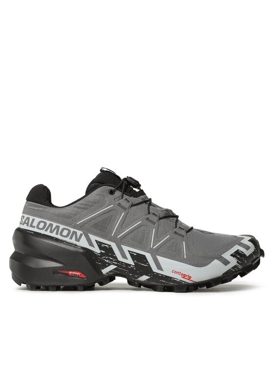 Salomon Маратонки за бягане Speedcross 6 L41738000 Сив