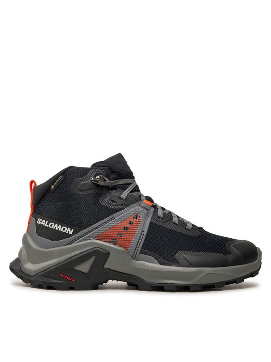 Salomon Туристически X Raise Mid Gore-Tex L47458000 Черен