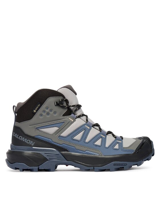 Salomon Туристически X Ultra 360 Mid GTX L45390700 Сив