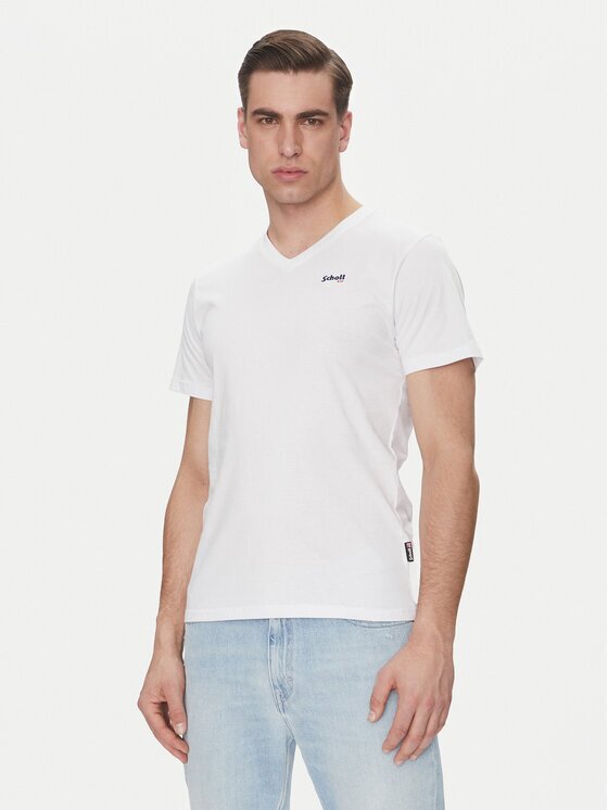 Schott NYC Тишърт TSCASUALV Regular Fit