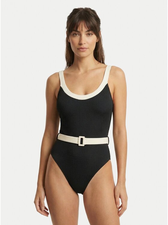 Seafolly Бански костюм Band Wave 11220-305