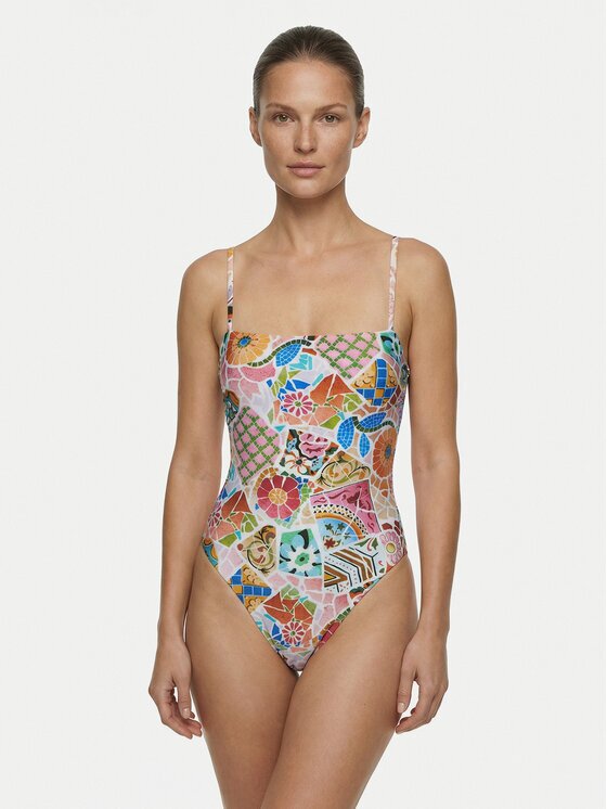 Seafolly Бански костюм Beach Bohème 11182-300