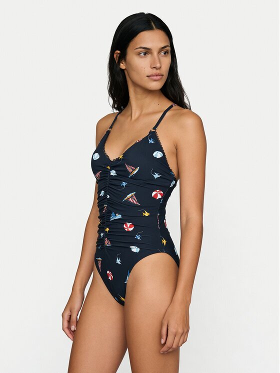 Seafolly Бански костюм Beach Club 11213-303