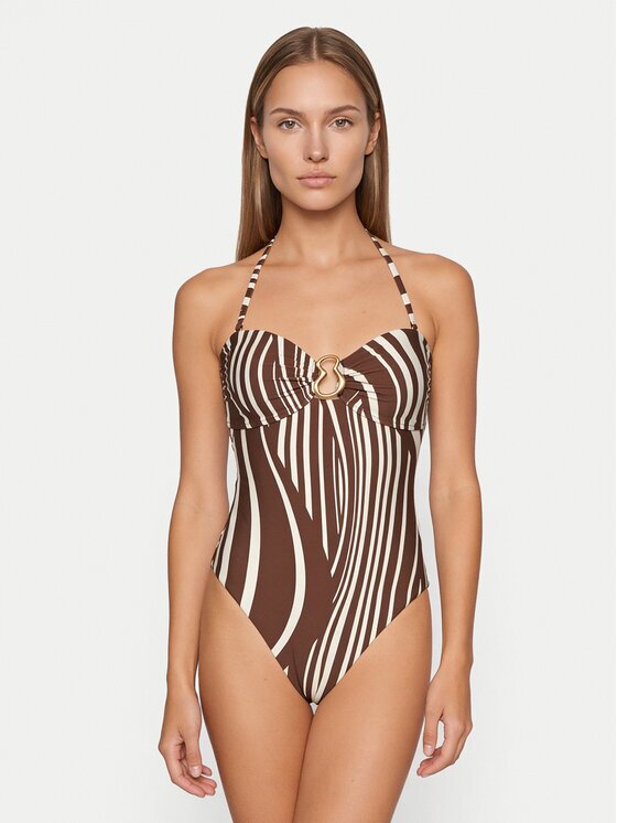 Seafolly Бански костюм Coastline 11180-270