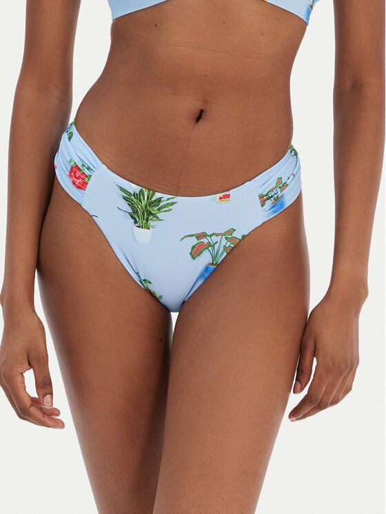 Seafolly Долнище на бански Playa Bonita 40726-287 Светлосиньо