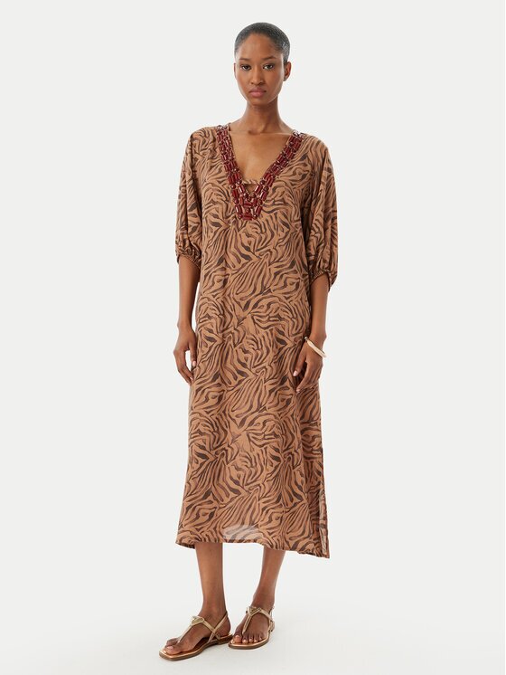 Selmark Плажна рокля BN798 Regular Fit
