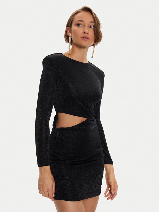 Simona Corsellini Коктейлна рокля A24CEAB052 Slim Fit