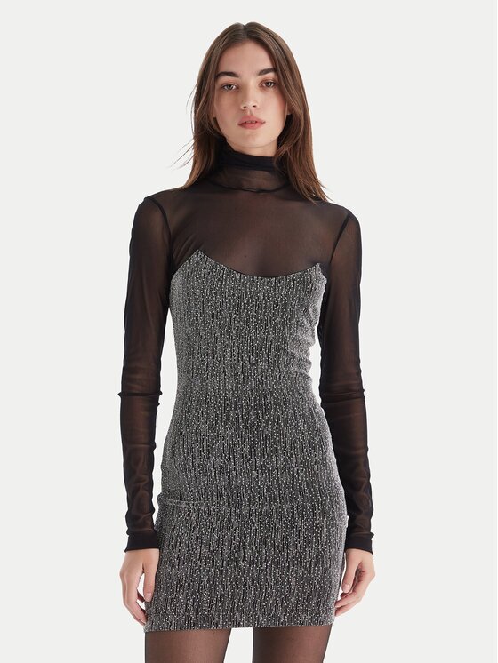 Simona Corsellini Коктейлна рокля A25CEAB10601 Slim Fit