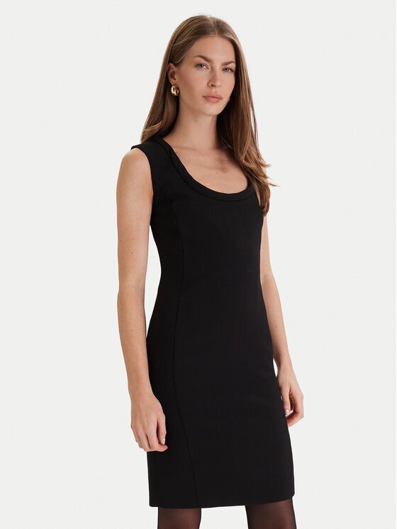 Simona Corsellini Коктейлна рокля A25CPAB01201 Slim Fit