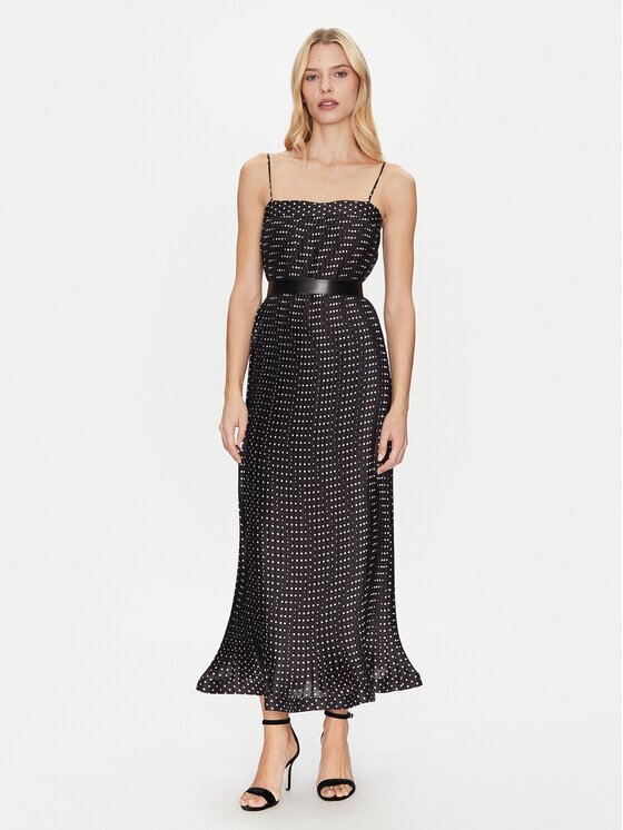Simona Corsellini Коктейлна рокля P25CPAB01201 Slim Fit