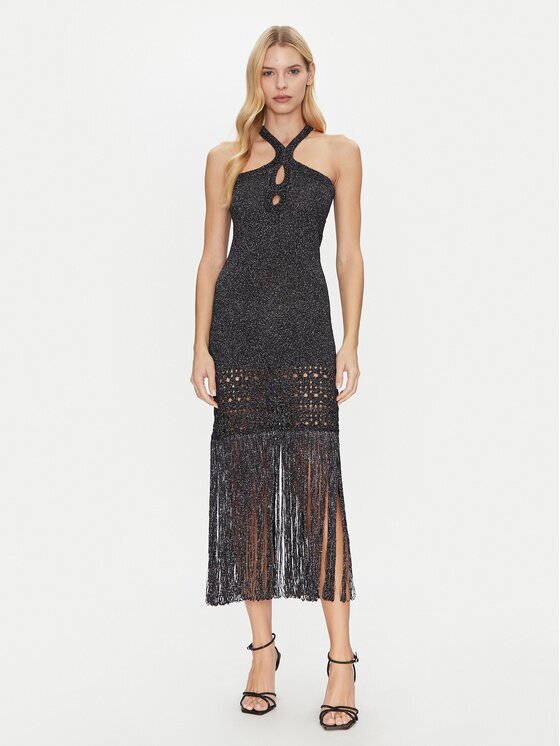 Simona Corsellini Плетена рокля P25CPABO0401 Slim Fit