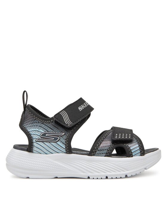 Skechers Сандали Microspec-Splash- 407034L/BKSL Черен