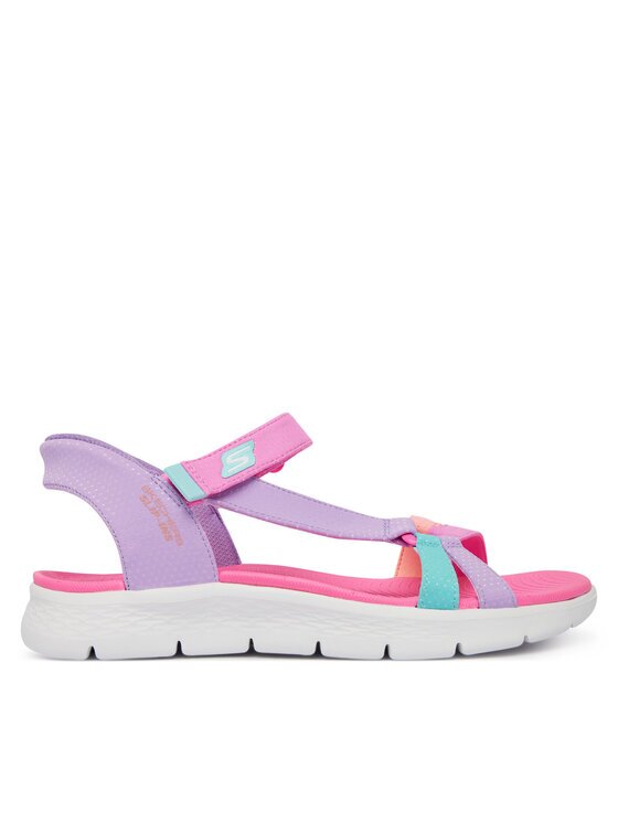 Skechers Сандали Slip-Ins: Go Walk Flex Sandal - Lots Of Sol 303028L/MLT Виолетов