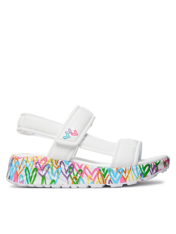 Skechers Сандали Uno Lite Sandal - Sunny Love 314094L/WMN Бял