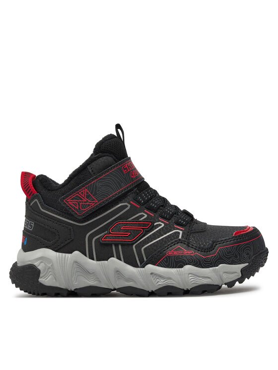 Skechers Сникърси Combex 406422L/BKRD Черен
