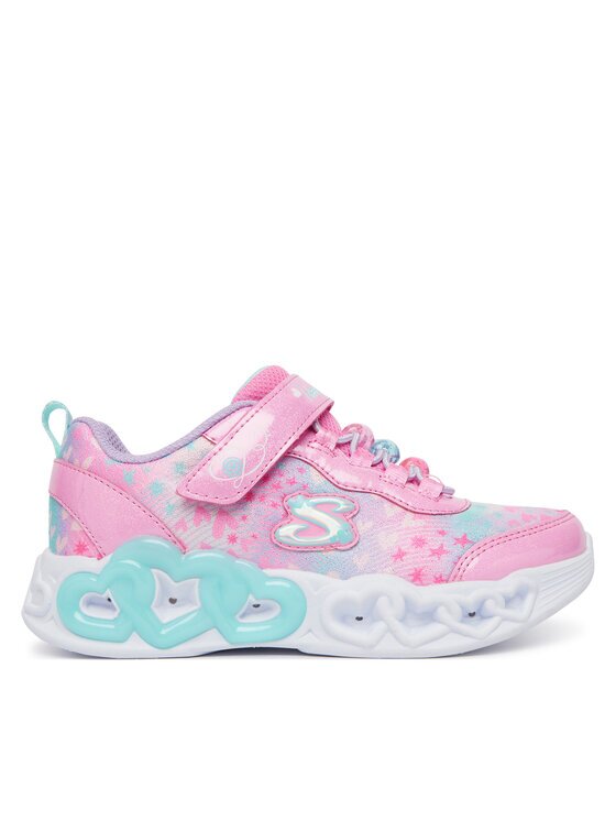 Skechers Сникърси Infinite Heart Lights 303261L/PKMT Розов