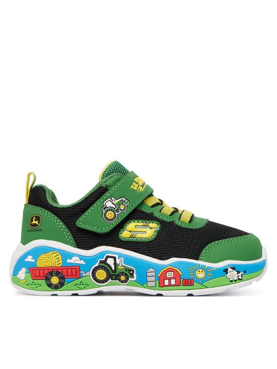 Skechers Сникърси John Deere: Play Scene - Barn-Squad Buddies 407065N/GNBK