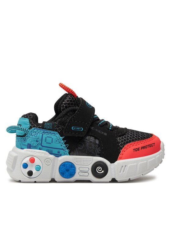 Skechers Сникърси Lil Gametronix 402262N/BKMT