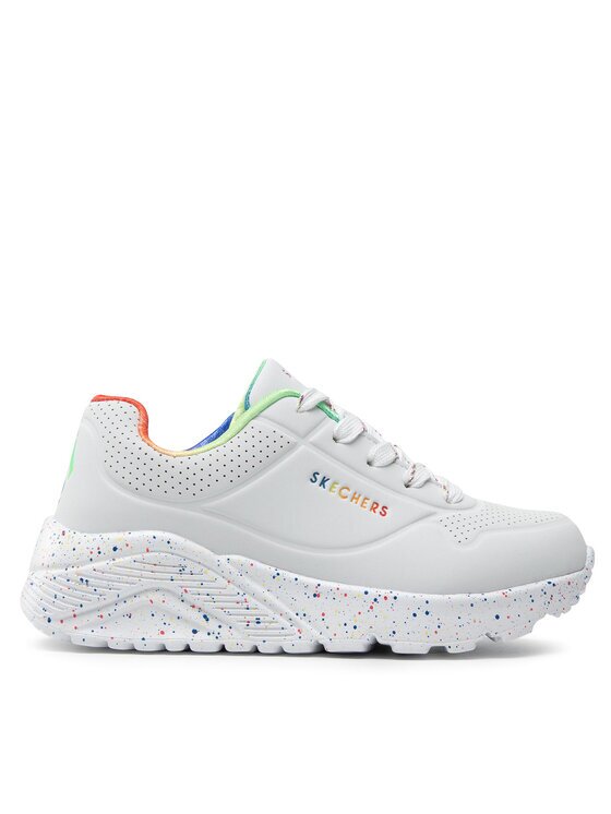 Skechers Сникърси Rainbow Speckle 310456L/WMLT Бял