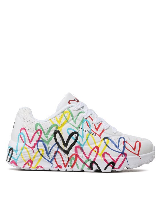 Skechers Сникърси Uno Lite-Spread The Love 314064L/BKMT