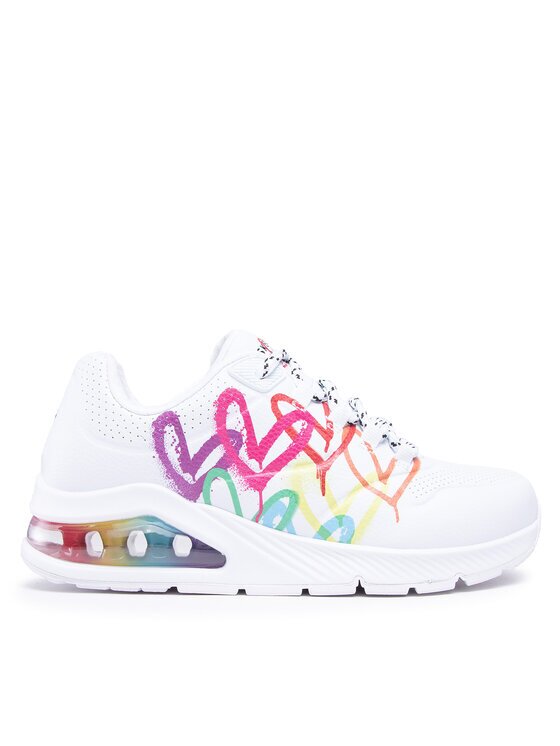 Skechers Сникърси Uno 2 Floating Love 155521/WHT