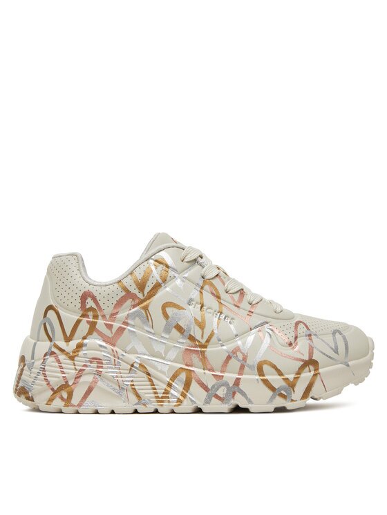 Skechers Сникърси Uno Lite - Metallic 314067L/NTMT Бял