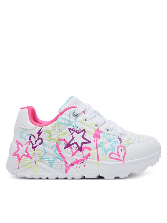 Skechers Сникърси Uno Lite - My Drip 310391L/WMN Бял
