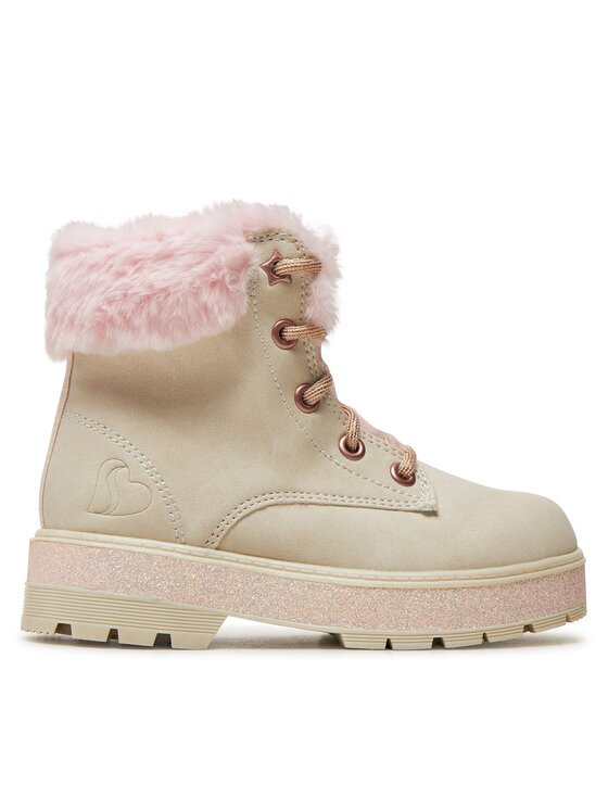 Skechers Туристически oбувки Street Glitz 310952L Екрю