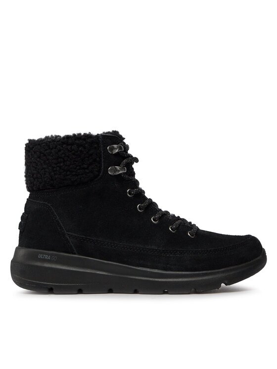 Skechers Зимни обувки Glacial Ultra Woodlands 16677/BBK